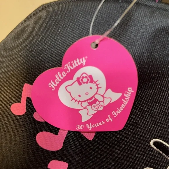 Sanrio HELLO KITTY Boston Bag Bowler Type Shoulder Bag New w/ Tags Y2K Sanrio - Picture 9 of 17